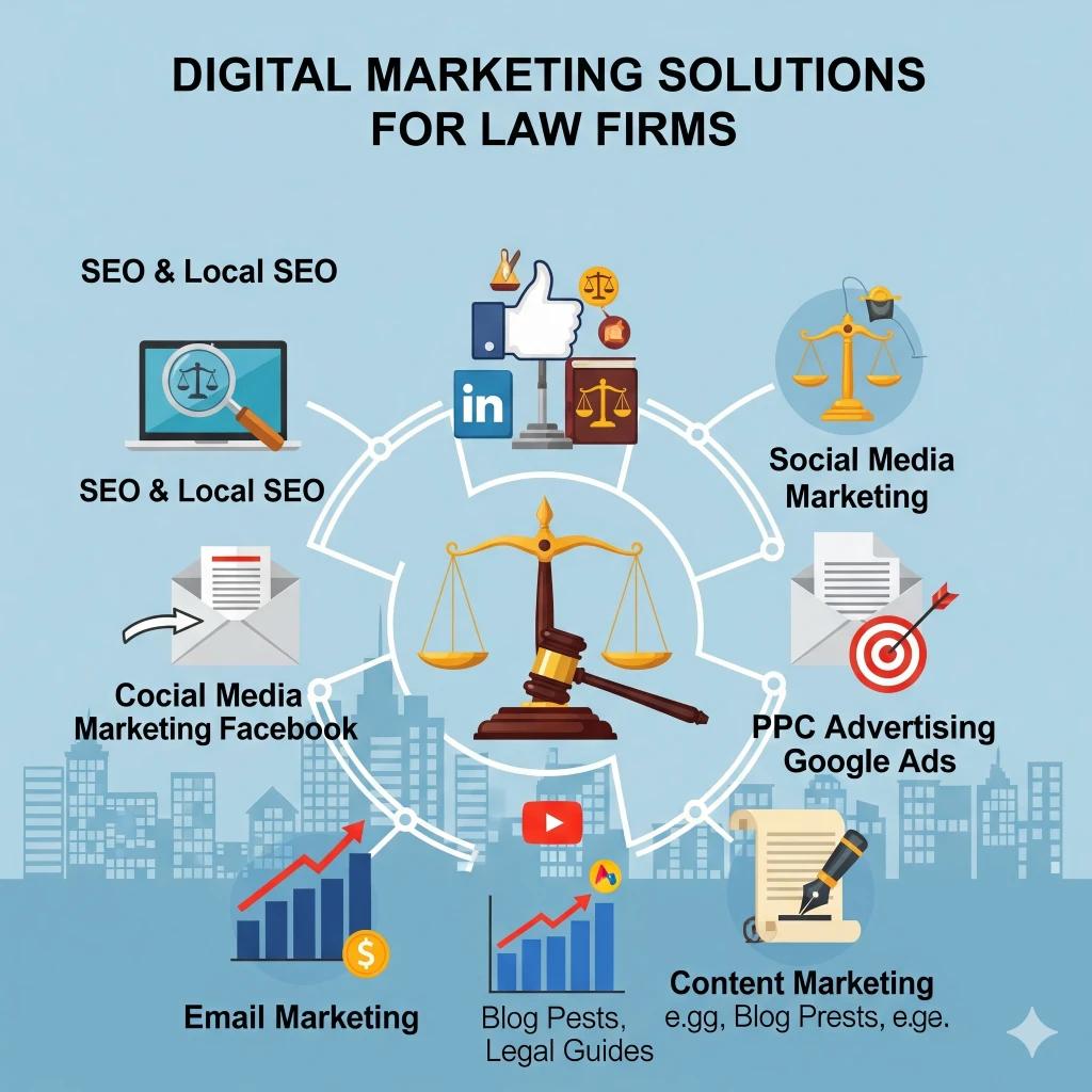 Digital Marketing Solutions for Law Firms That Drive Real Results